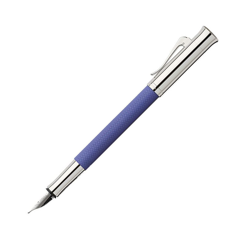 GRAF VON FABER CASTELL Guilloche Indigo Fountain Pen-Fine