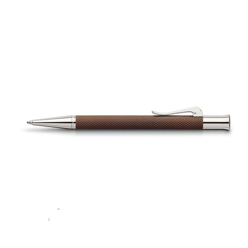 GRAF VON FABER CASTELL Guilloche Cognac Ball Pen