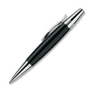 FABER-CASTELL DESIGN e-motion Parquet Black Twist Ball Pen Default Title