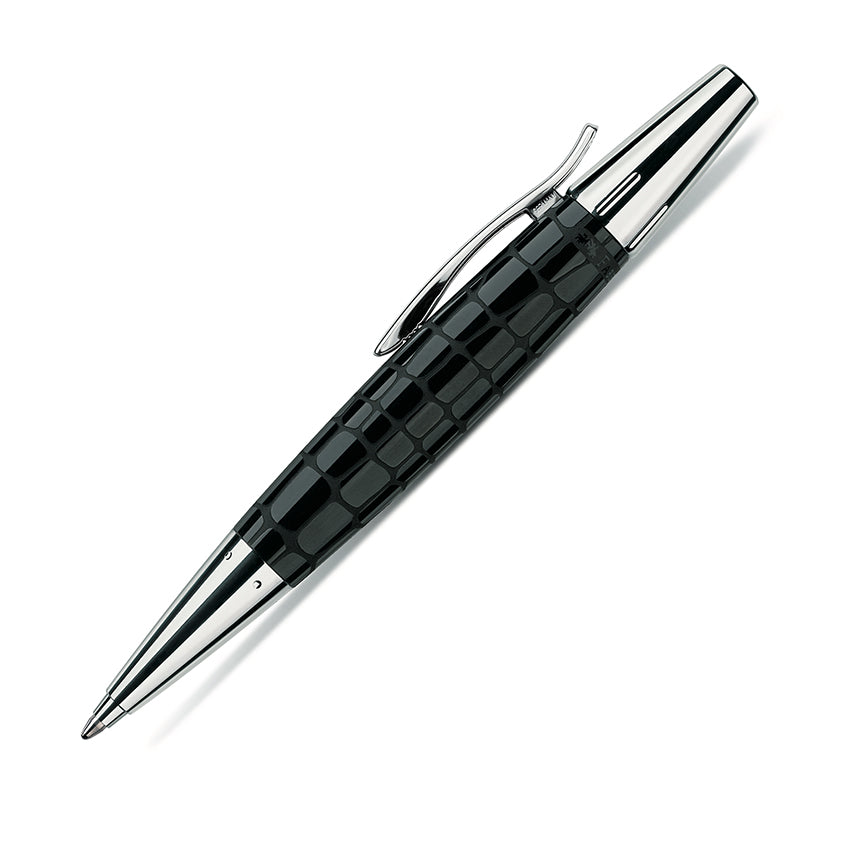 FABER-CASTELL DESIGN e-motion Croco Black Twist Ball Pen Default Title