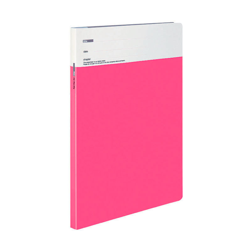 KOKUYO Design Select Flat File CP10-3P A4-S Pink Default Title