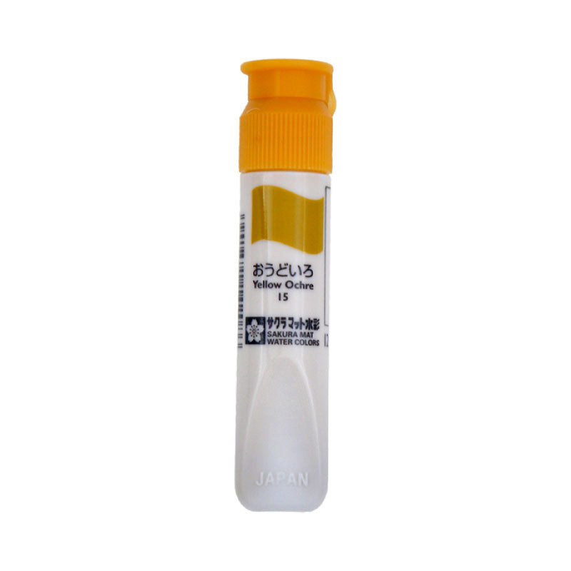 SAKURA Mat Watercolour 12ml #15 Yellow Ochre