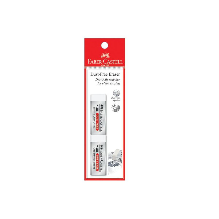 FABER-CASTELL Dust Free Eraser 187148 Grey 2BC Default Title