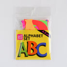 ARTZONE Fluorescent Card Alphabet Set A-Z Pack