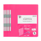 KOKUYO Posity PP Flat File-A4 P3F-P10 Pink Default Title