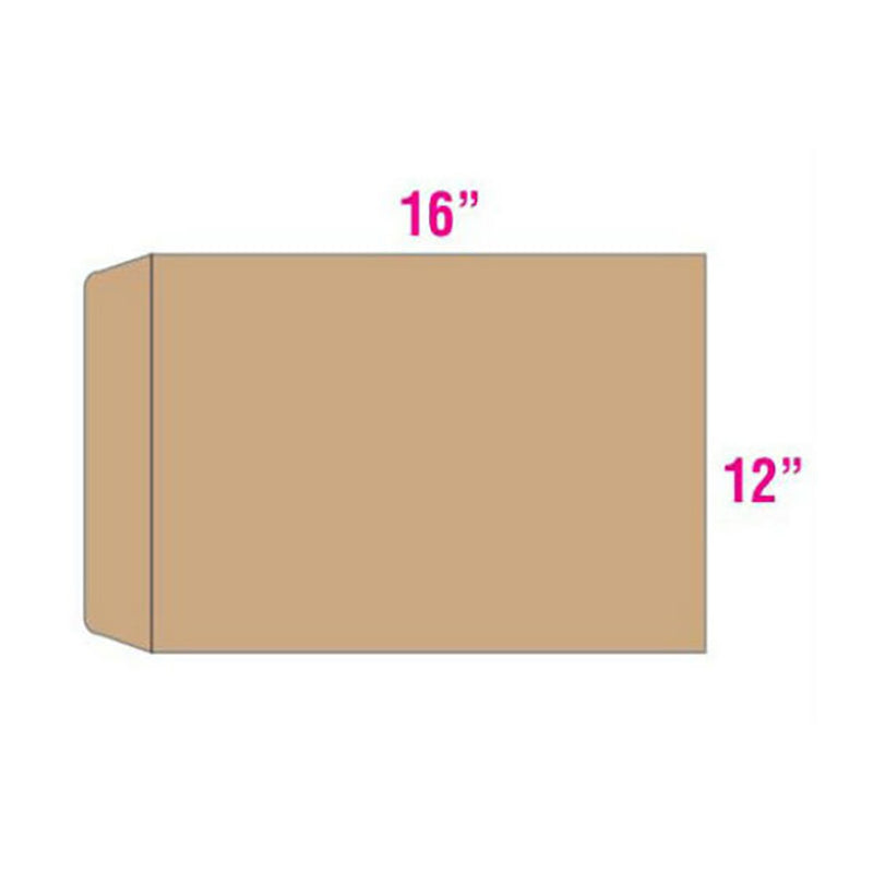 MANILA Envelopes 12"x16" IMPORTED 90g 25s P&S
