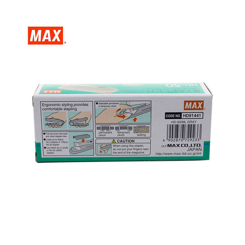 MAX Stapler HD-50 Grey