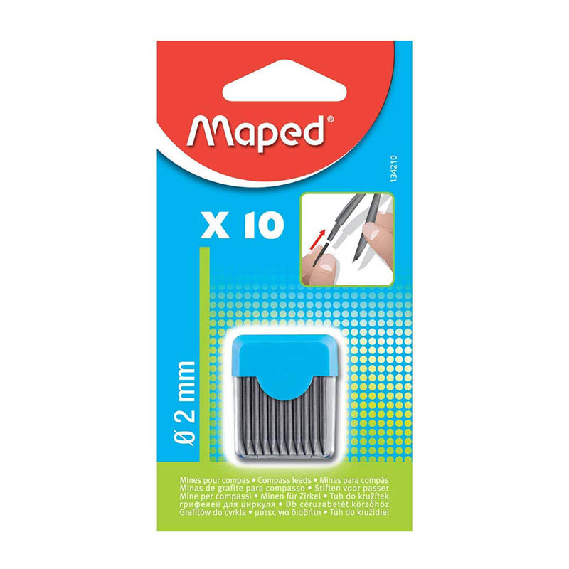 MAPED Compass 10 Leads 2.0mm 134210