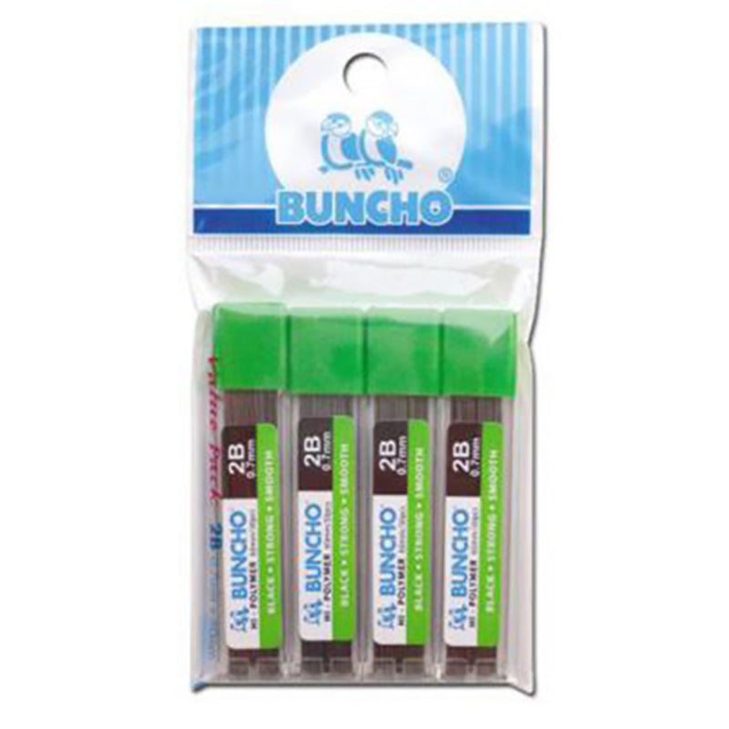 BUNCHO Pencil Lead 2B 0.7mm 12s/box