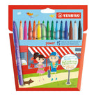 STABILO Power Fibre-Tip Pen Wallet of 18