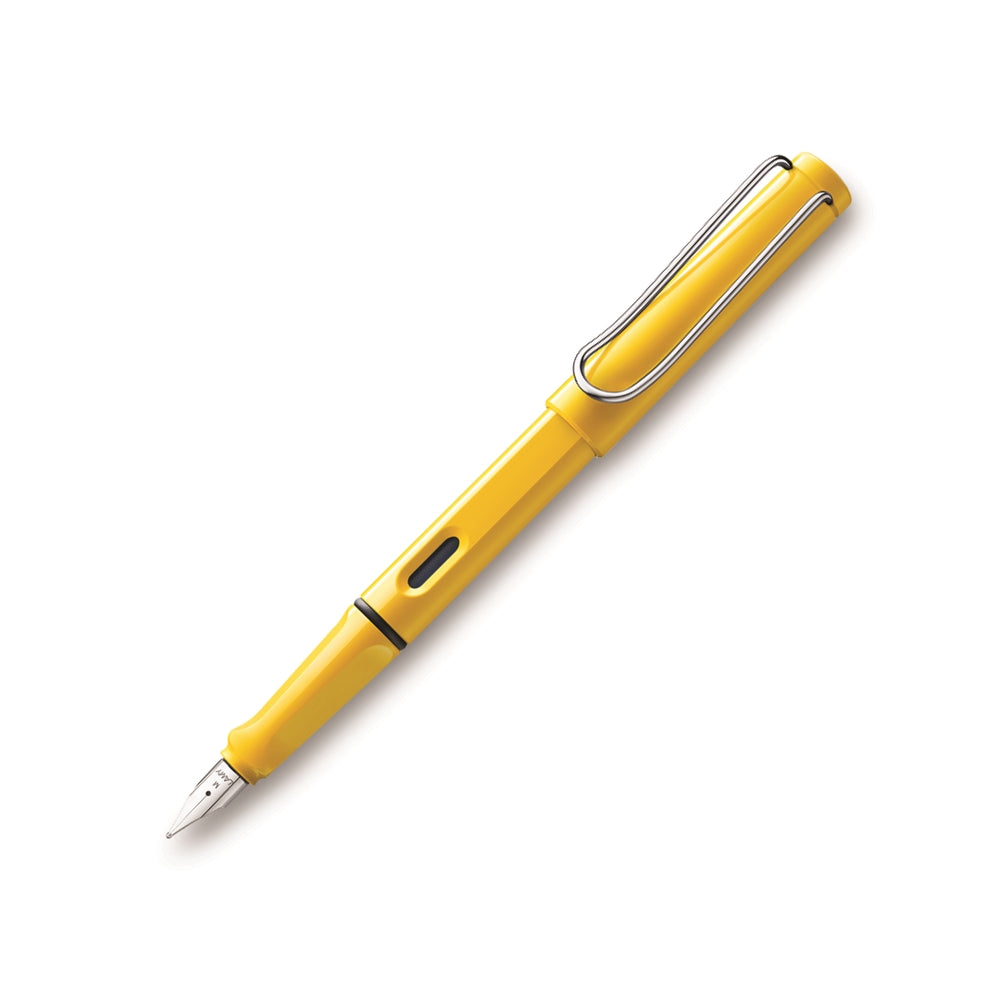 LAMY Safari Shiny Yellow 018 Fountain Pen-Medium Default Title