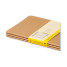 MOLESKINE Cahier P Squared Kraft Set of 3