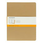 MOLESKINE Cahier XL Ruled Kraft Brown Set of 3