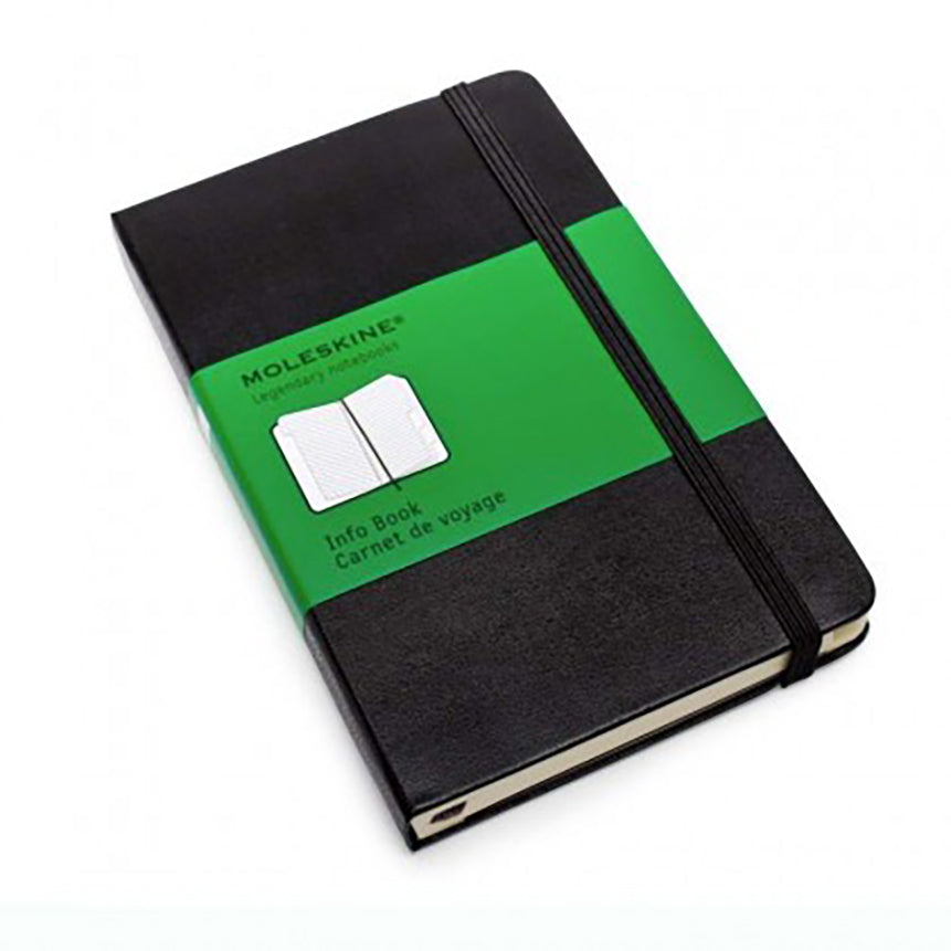 MOLESKINE Classic Info Book Pocket Hard Black