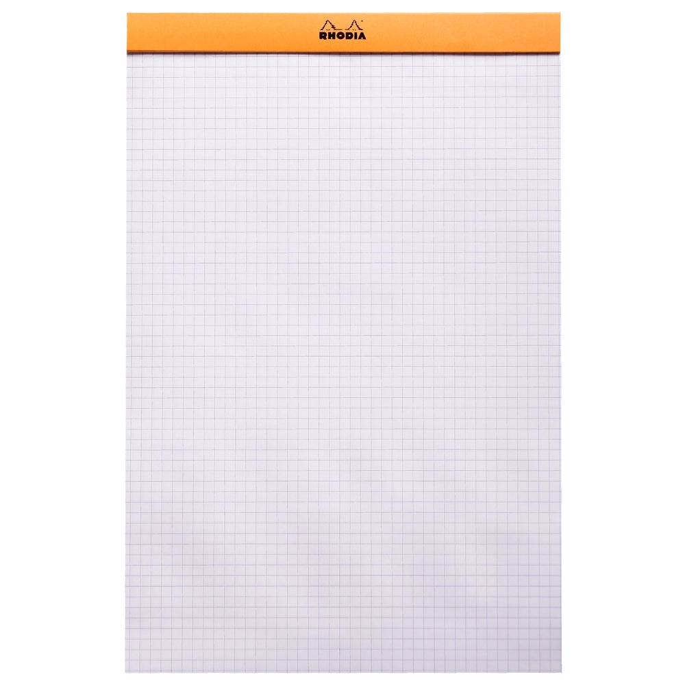 RHODIA Basics No.19 A4+-210x318mm 5x5 Sq hsp Orange Default Title