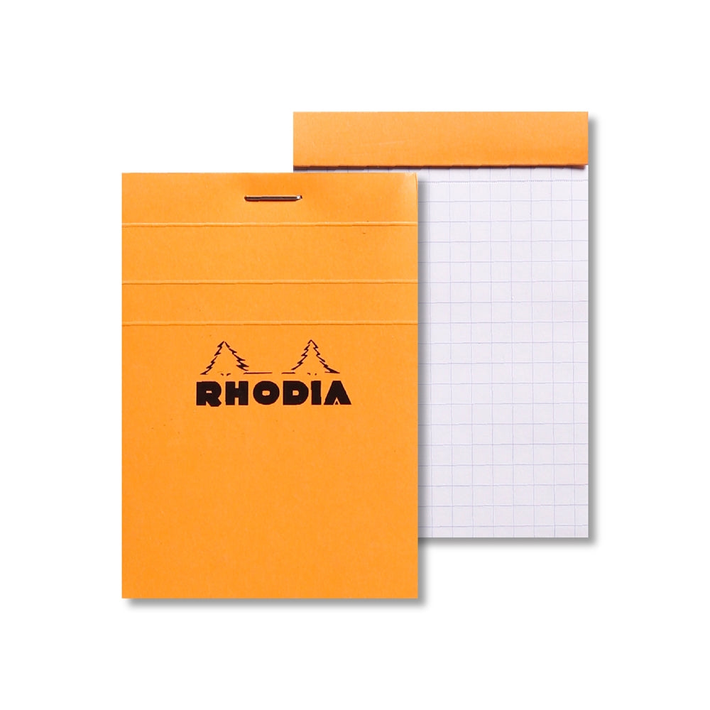 RHODIA Basics No.11 A7 74x105mm 5x5 Sq hsp Orange Default Title