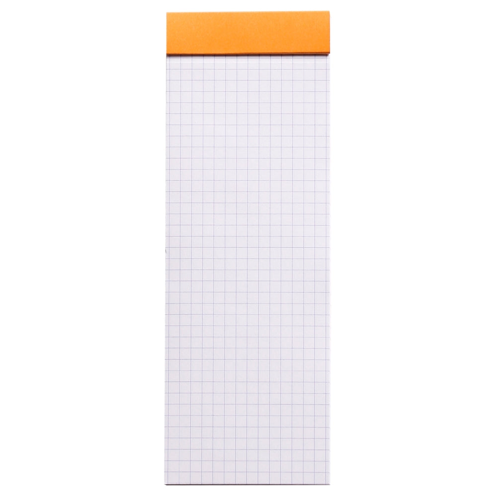 RHODIA Basics No.8 74x210mm 5x5 Sq hsp Orange Default Title