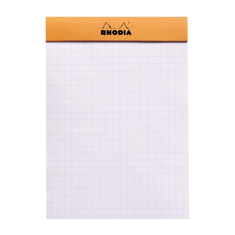 RHODIA Basics No.13 A6 105x148mm 5x5 Sq hsp Orange Default Title