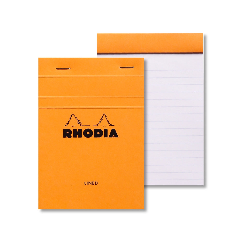 RHODIA Basics No.13 A6 105x148mm Lined hsp Orange Default Title
