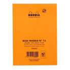 RHODIA Basics No.13 A6 105x148mm Lined hsp Orange Default Title