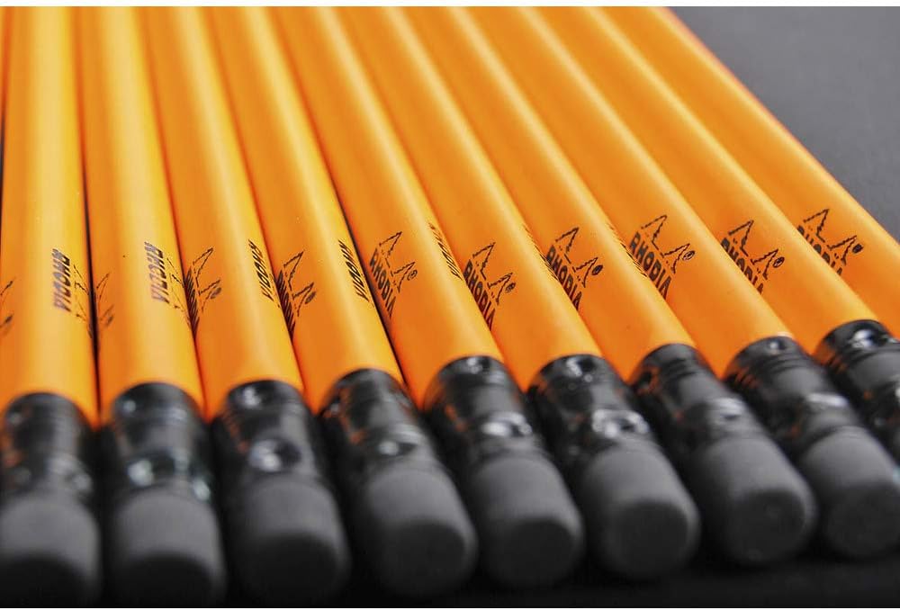 RHODIA Pencil HB Triangular Orange 1x