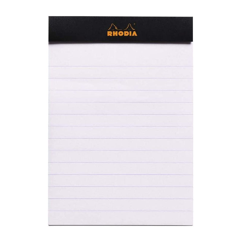 RHODIA Basics No.12 85x120mm Lined hsp Black Default Title