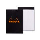 RHODIA Basics No.12 85x120mm 5x5 Sq hsp Black Default Title