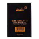 RHODIA Basics No.12 85x120mm 5x5 Sq hsp Black Default Title