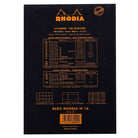 RHODIA Basics No.16 A5 148x210mm 5x5 Sq hsp Black Default Title