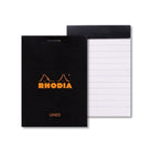 RHODIA Basics No.11 A7 74x105mm Lined hsp Black Default Title