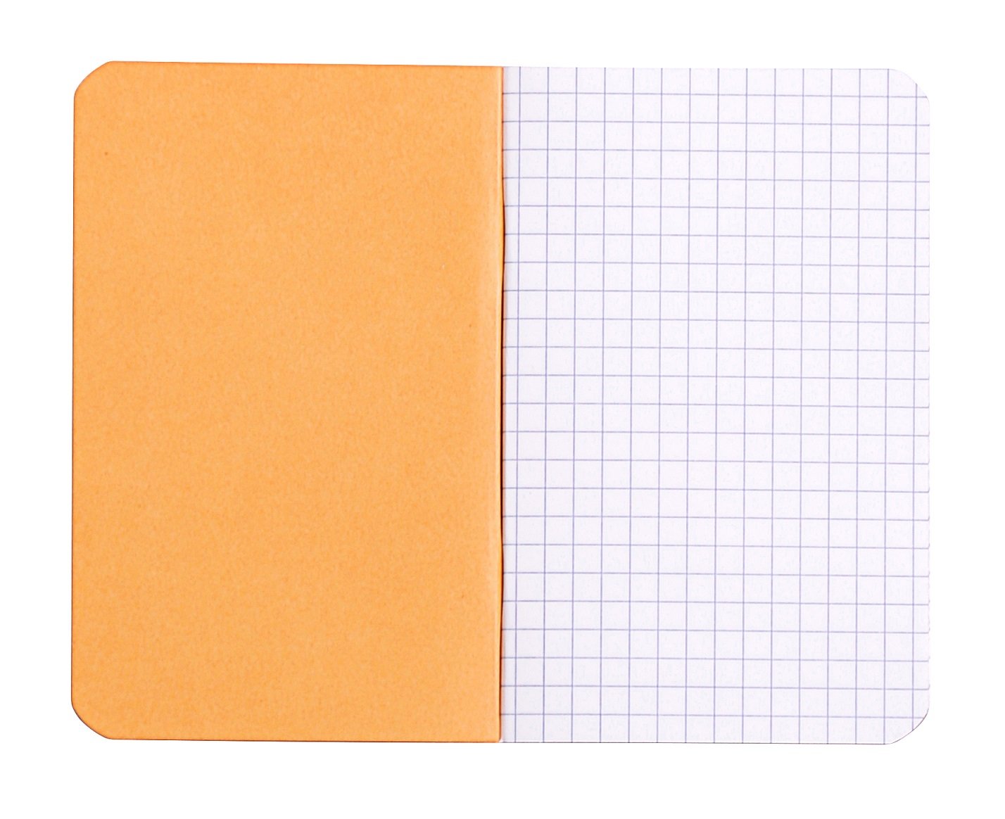 RHODIA Classic Stapled A7 75x120mm 5x5 Sq Orange