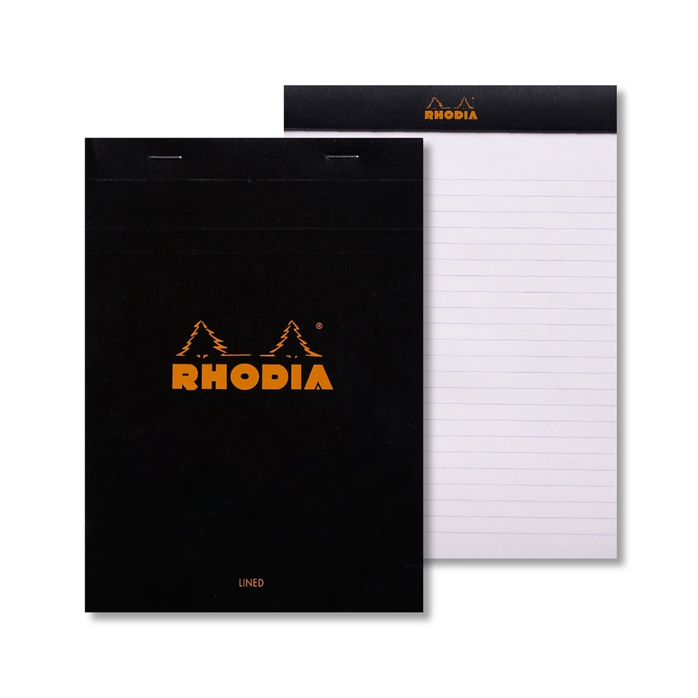 RHODIA Basics No.16 A5 148x210mm Lined+Margin hsp Black Default Title