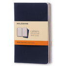 MOLESKINE Cahier P Ruled Indigo Blue Set of 3