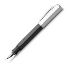 FABER-CASTELL DESIGN Ondoro Black Fountain Pen-Medium Default Title