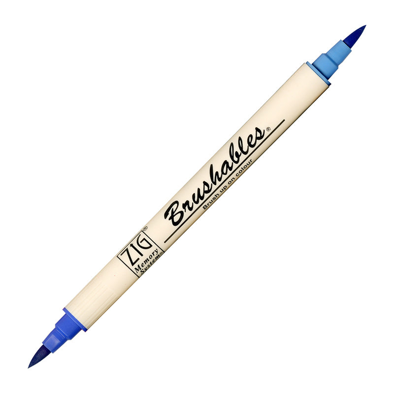 ZIG MS Brushables Brush Pen 030 Pure Blue Default Title