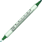 ZIG MS Writer Twin Tip Marker 040 Pure Green Default Title