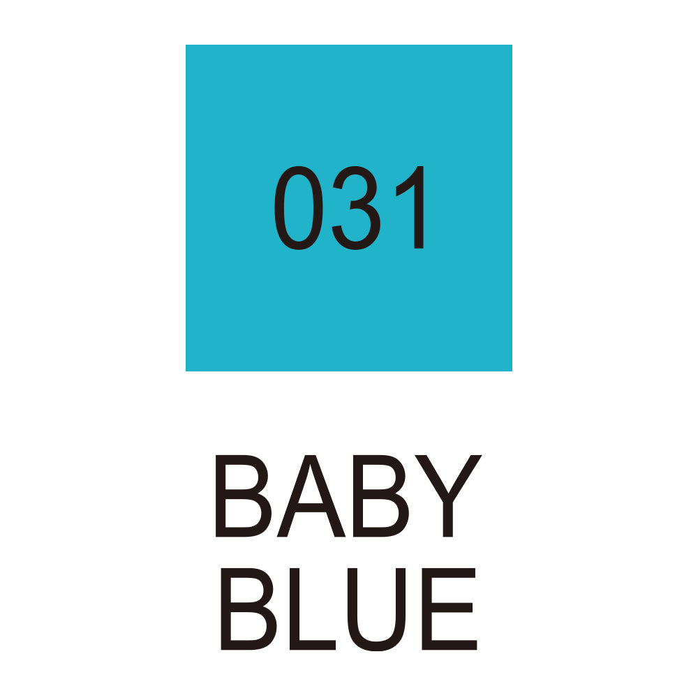 ZIG MS Writer Twin Tip Marker 031 Baby Blue Default Title