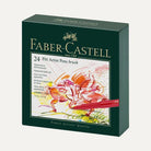 FABER-CASTELL PITT Artist Pen Studio Box with 24 Colours