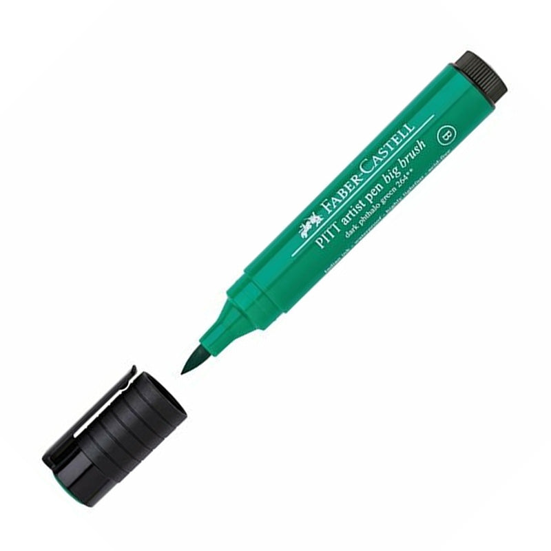 FABER-CASTELL PITT artist pen>BIG BRUSH<162 LIGHT PHTHALO GRN Default Title