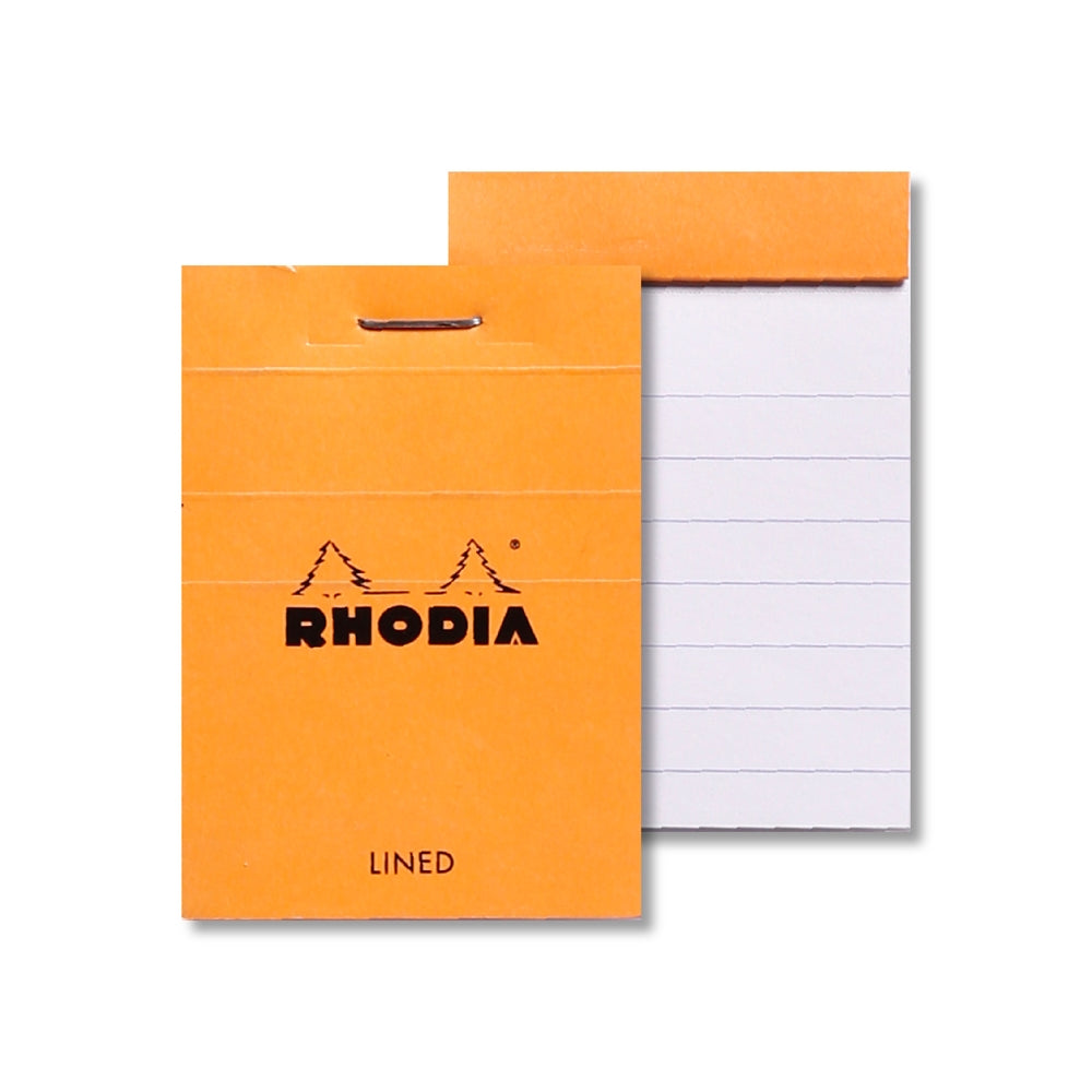 RHODIA Basics No.10 20x75mm Lined hsp Orange Default Title