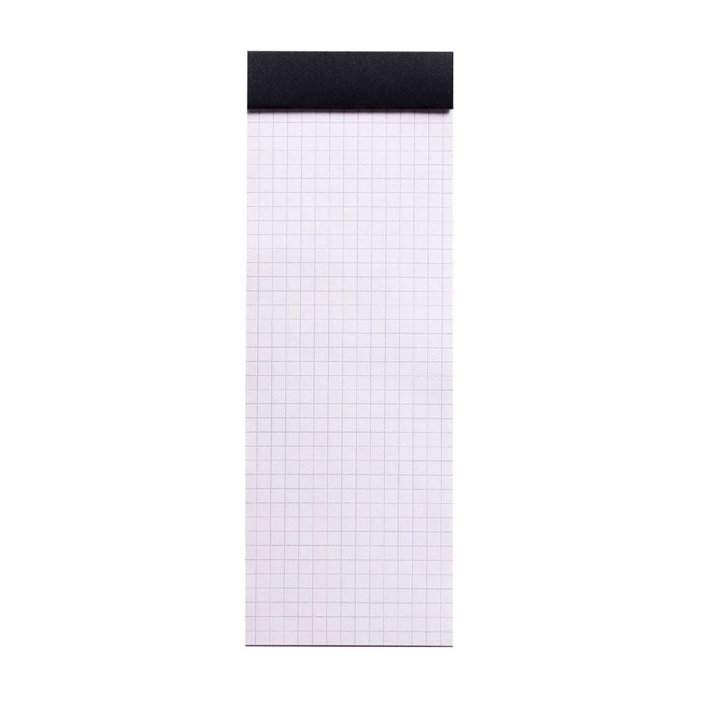 RHODIA Basics No.8 74x210mm 5x5 Sq hsp Black Default Title