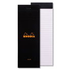 RHODIA Basics No.8 74x210mm Lined hsp Black Default Title