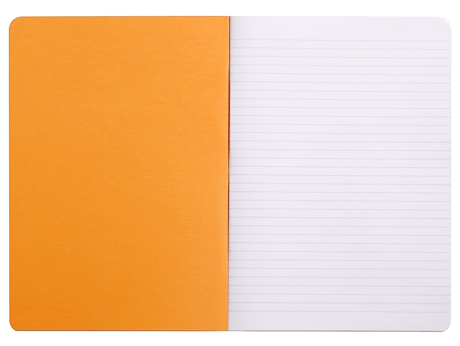 RHODIA Classic Stapled A4 210x297mm Lined Orange