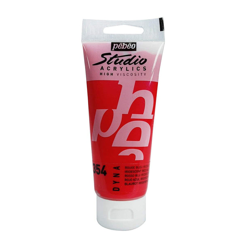 PEBEO Studio Acrylics HV 100ml DYNA Irid Red-Blue