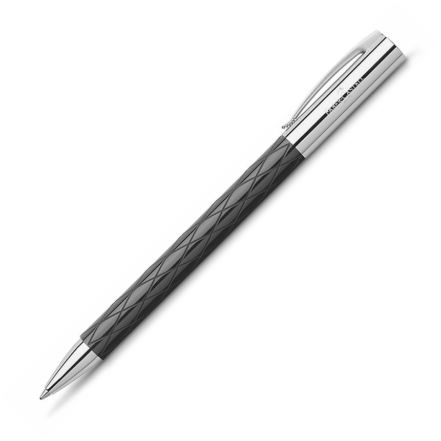 FABER-CASTELL DESIGN Ambition Rhombus Black Twist Ball Pen Default Title