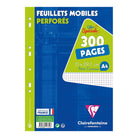 CLAIREFONTAINE Folder of 300 Single Sheets A4 21x29.7cm 5x5 Sq
