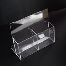 Brochure Stand A4 M214 1Tier 2Slots (220x100x180)