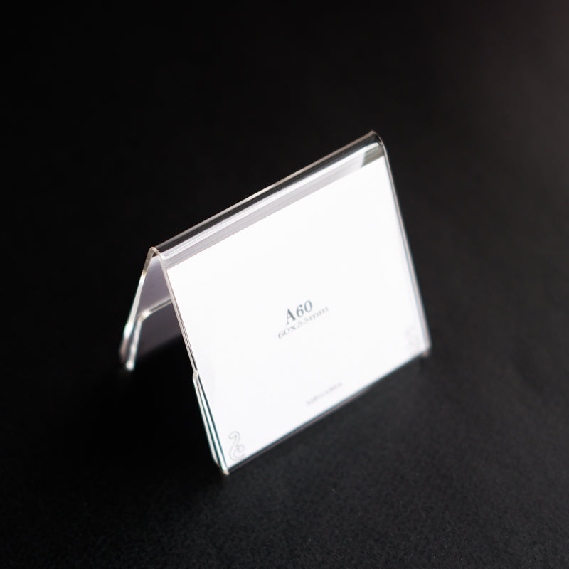 Card Stand A-Shaped 300mm (2MMx300x45x75)
