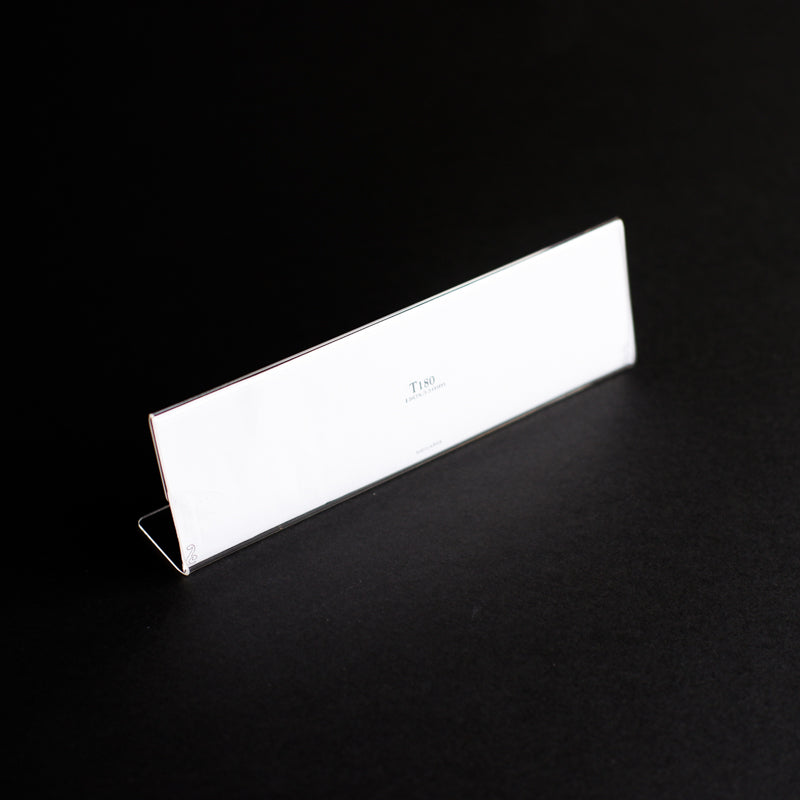 Card Stand L-Shaped 180mm (1.5MMx180x60x40)