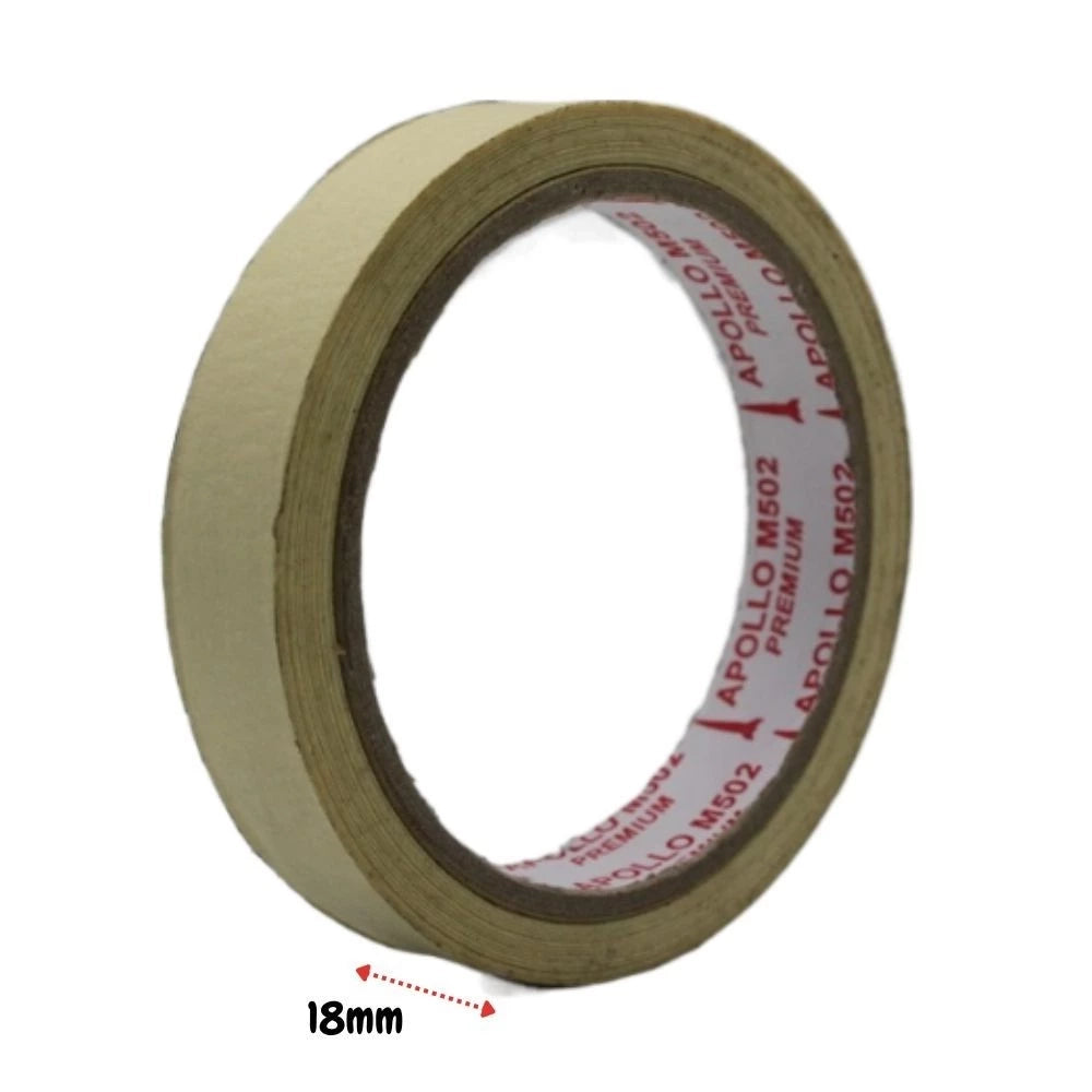 APOLLO Masking Tape M502(Red) 18mm